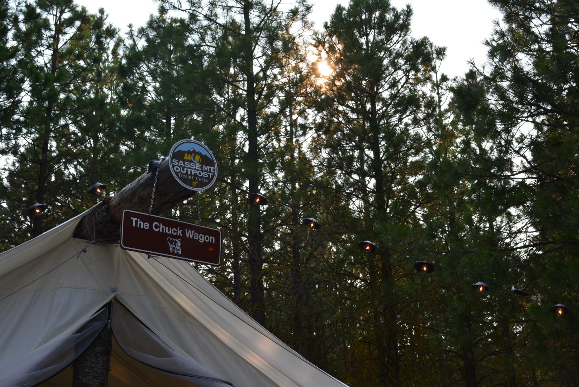 Evening Under the Stars at Sasse Mt. Outpost